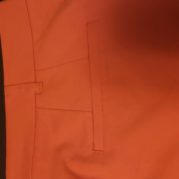 RW&CO Coral Colored Ankle Slim Pant - Picture 7 of 8